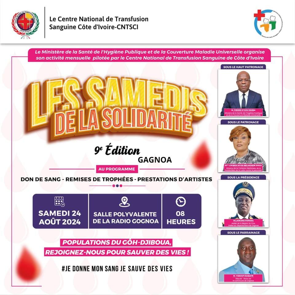 LES SAMEDIS DE LA SOLIDARITE EDITION 9, 10, 11.