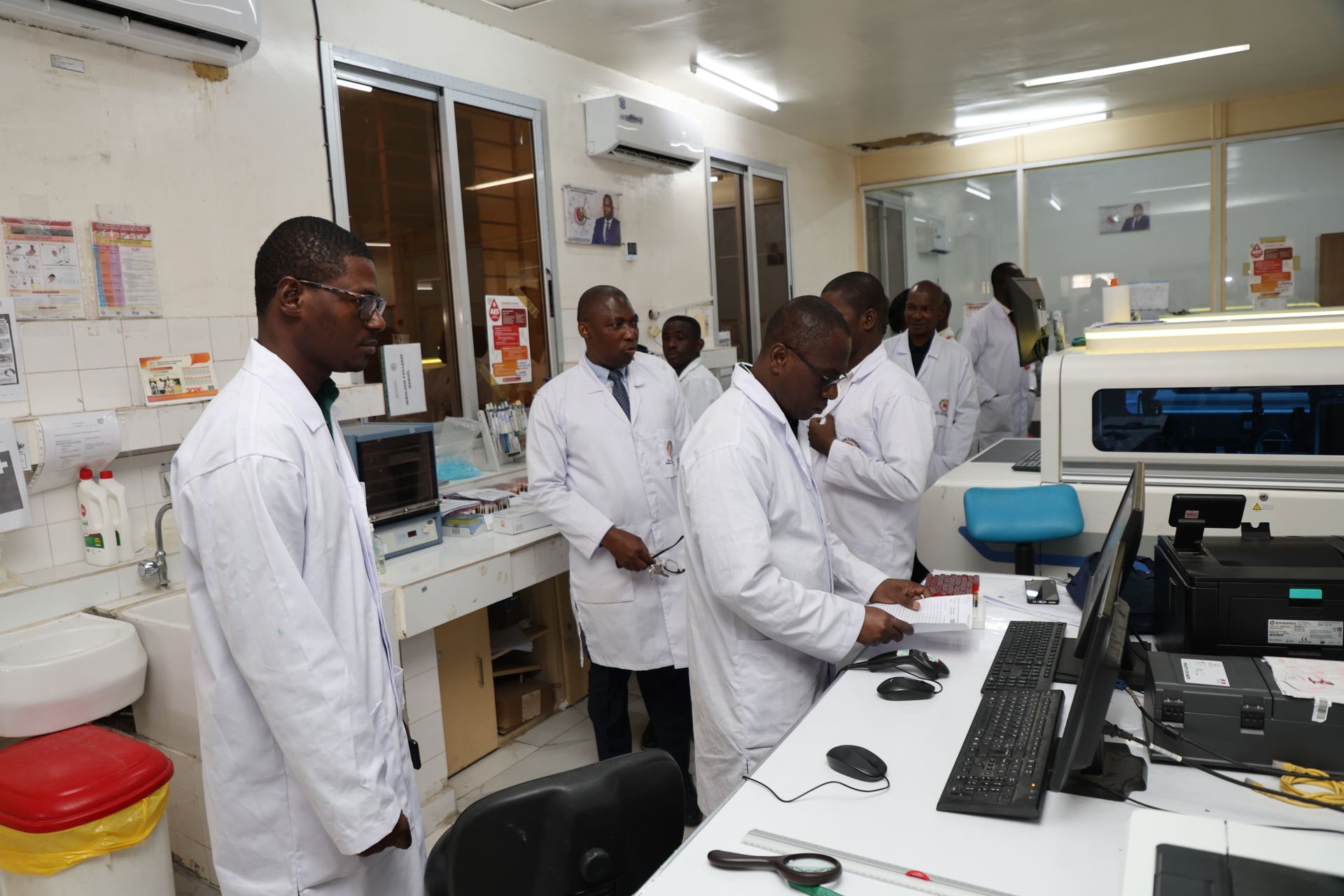 Biological testing of donations